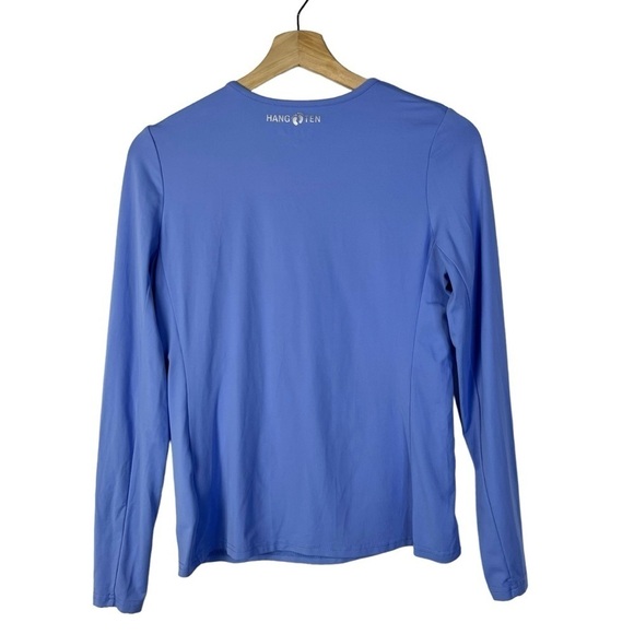 Hang Ten Light Persian Blue UPF 50 Long Sleeve Rash Guard Swim Shirt XS - Picture 3 of 7